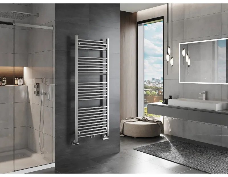 Mexen Mars, vykurovacie teleso 1500x600 mm, 575 W, chrómová, W110-1500-600-00-01