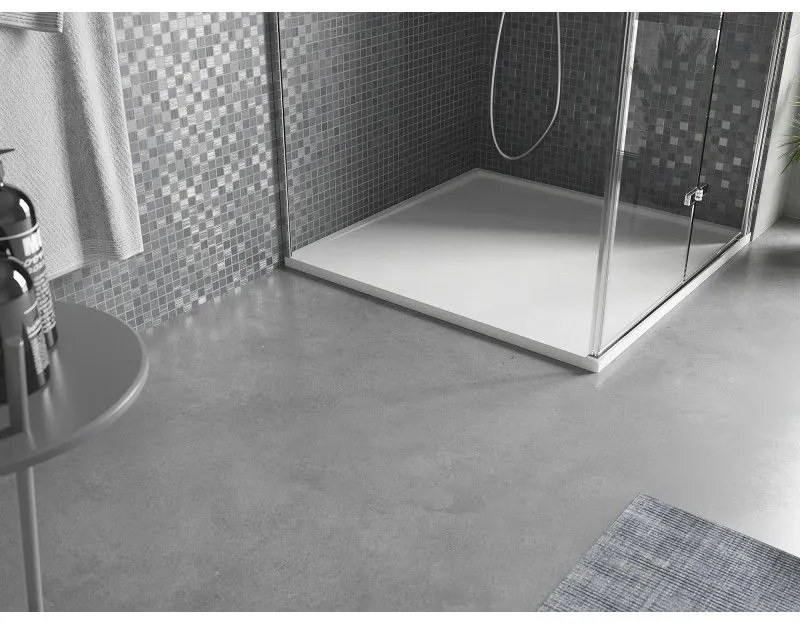 Mexen Amon, SMC štvorcová sprchová vanička 100 x 100 cm, biela, 4F101010