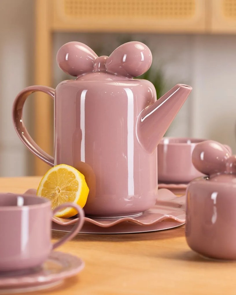 Čajový/kávový set Sofia Pink