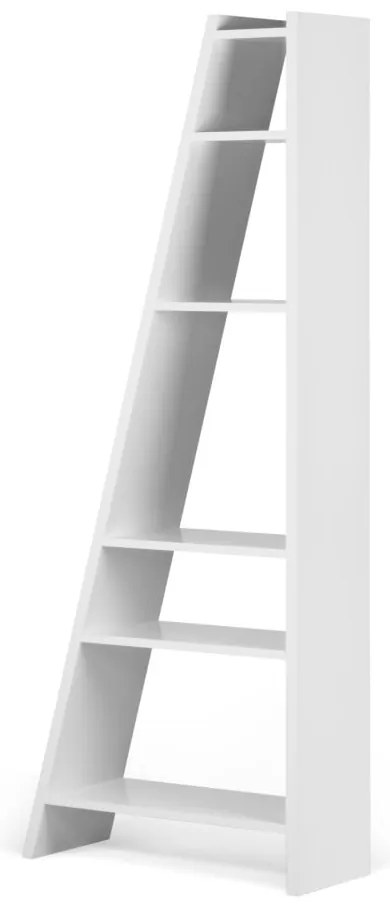 Biela knižnica TemaHome Delta
