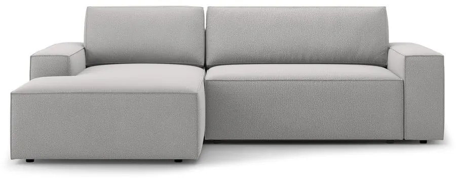 Svetlosivá rozkladacia rohová pohovka (ľavý roh) Jodie – Micadoni Home
