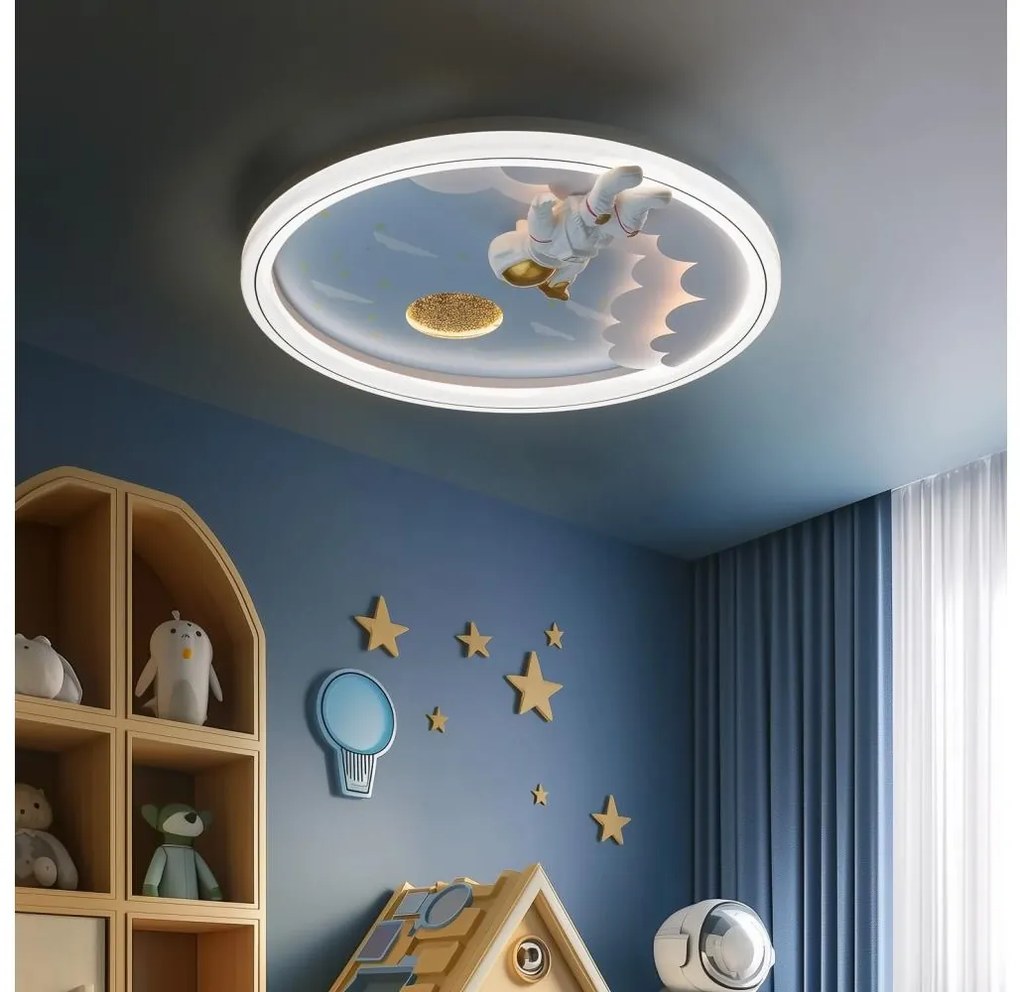 Brilagi - LED stmievateľné detské stropné svietidlo LED/42W/230V 3000/5700K astronaut