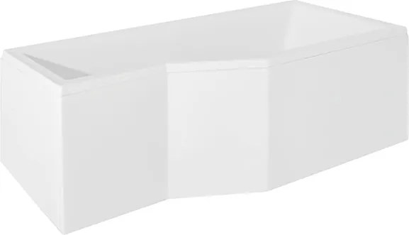 Besco Akrylátová atypická vaňa INTEGRA 150x75 (170x75) BESCO-Rozmery: 170x75, BESCO-Farba: Biela, BESCO-Orientácia: Pravá