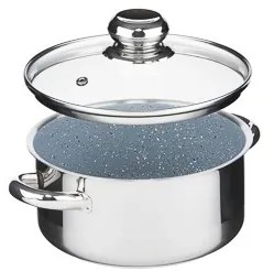 KOLIMAX CERAMMAX PRO STANDARD kastról s pokrievkou 18cm 2,0 l, granit šedý