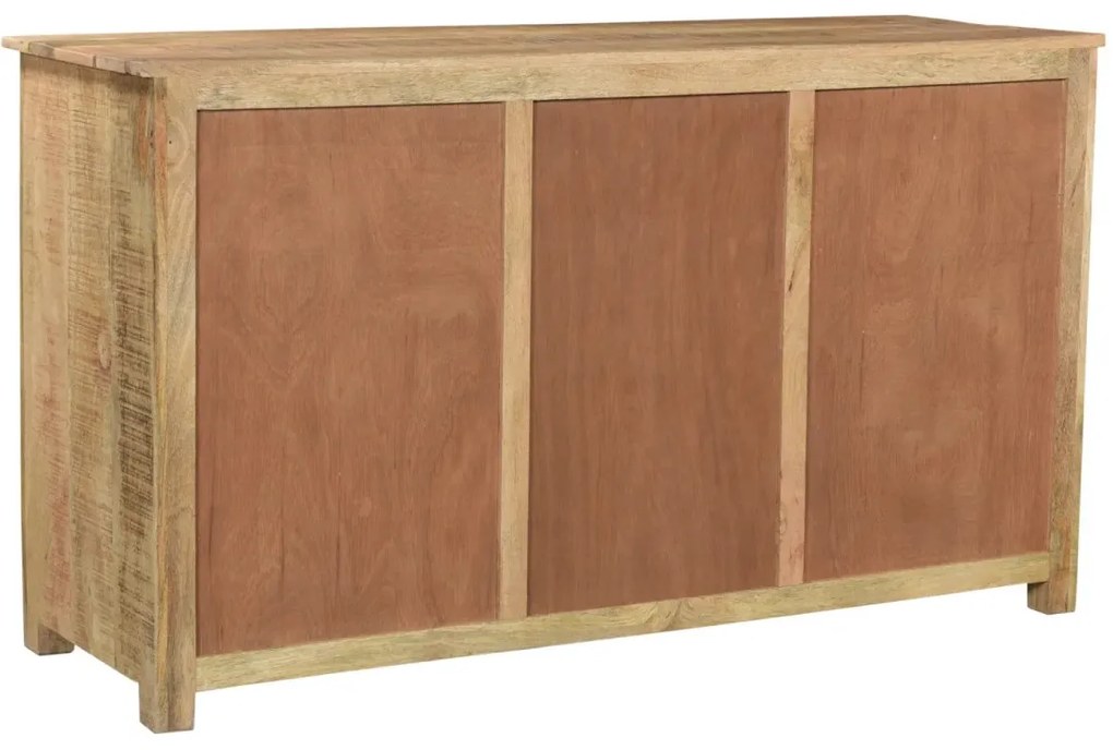 furniture-nabytek.cz - Masivní příborník Pune z mangového dřeva, lakovaný, přírodní barva