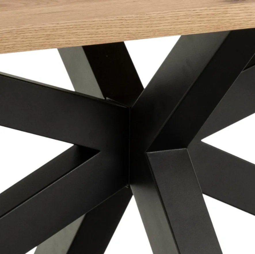Jedálenský stôl Heaven II 220 cm divoký dub/čierny