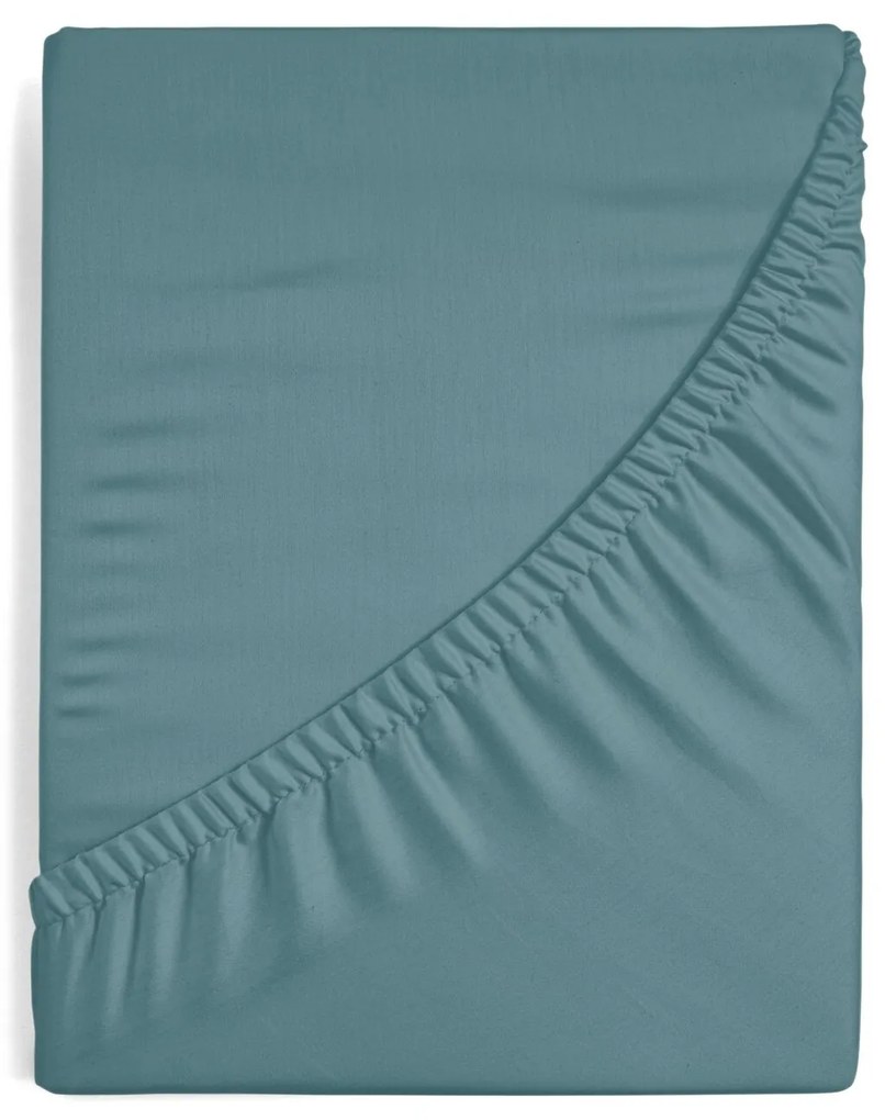 SATÉNOVÉ PRESTIERADLO NOVA3 200X220 CM, VÝŠKA 30 CM TYRKYSOVÉ