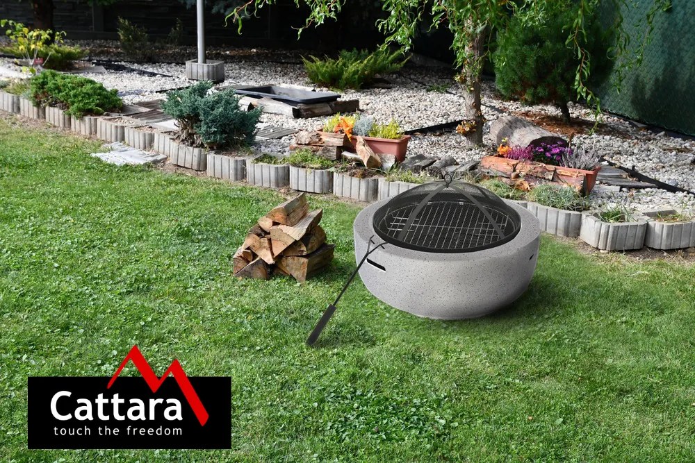 Cattara Ohniště LA PALMA bílé MgO 13014