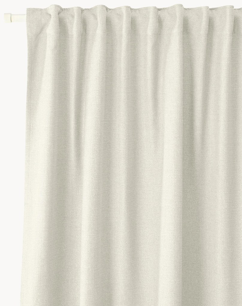 Nepriehľadné závesy's multifunkčným pásom Jensen, 2 ks