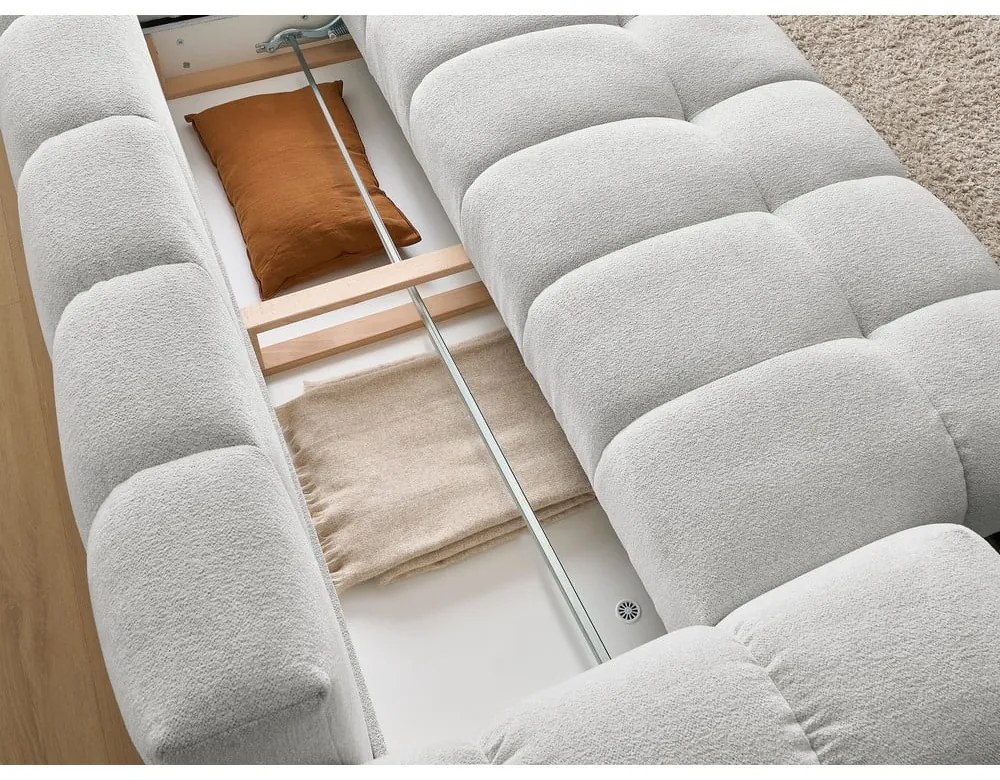 Svetlosivá ženilková pohovka 278 cm Everest – Bobochic Paris