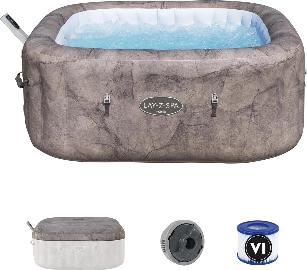 Bestway LAY-Z-SPA ROME AIRJET JACUZZI 180 X 180 X 71 CM