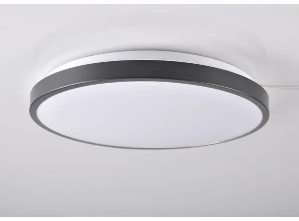 LED Stropné svietidlo KERN LED/24W/230V čierna