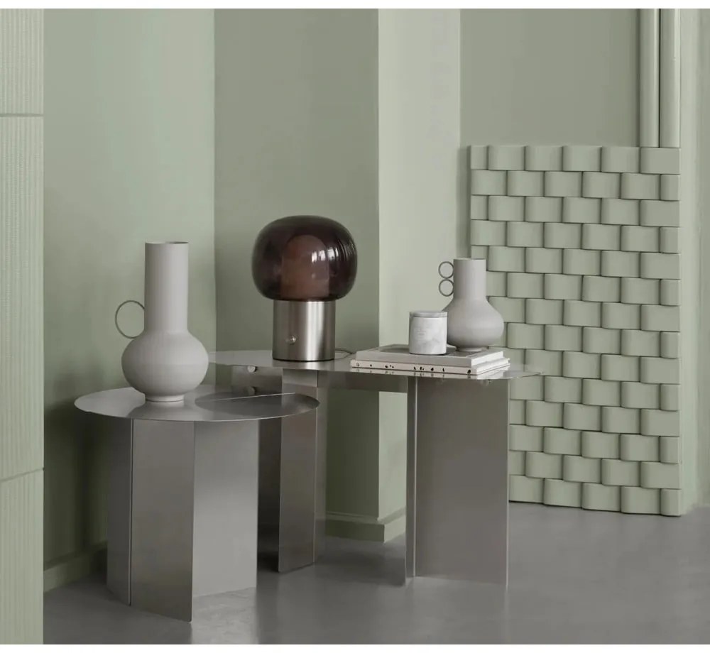 Okrúhly odkladací stolík antikoro ø 35 cm Oru – Blomus