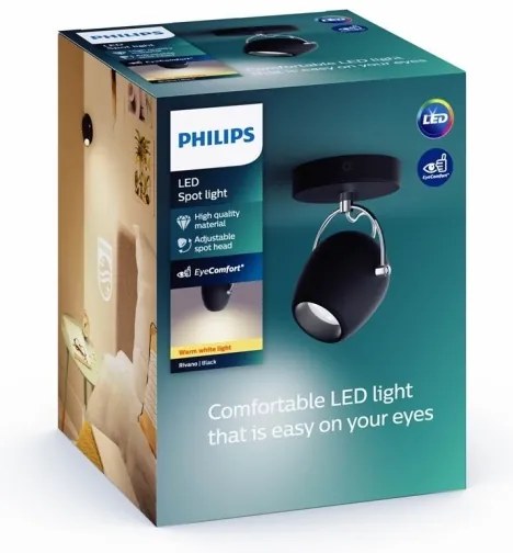 Philips 50611/30/P0 - LED Bodové svietidlo RIVANO LED/4,3W/230V