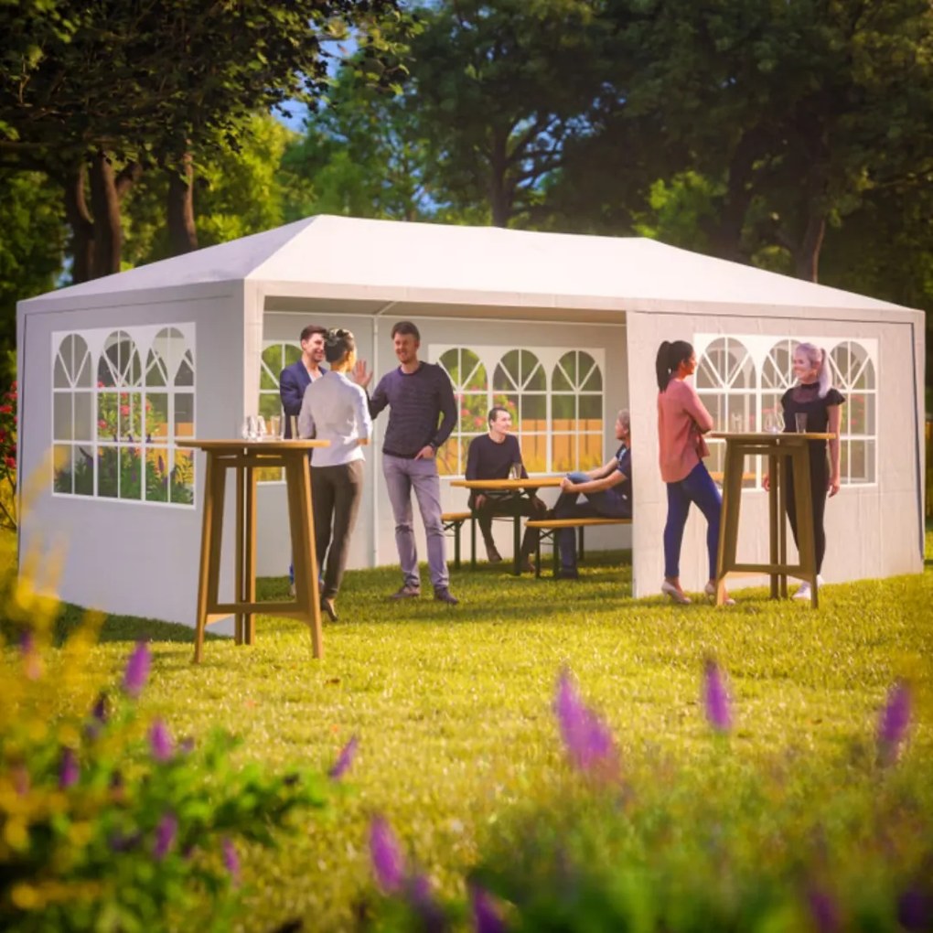 Párty stan NEAPOL, 3x6m, biela Jurhan