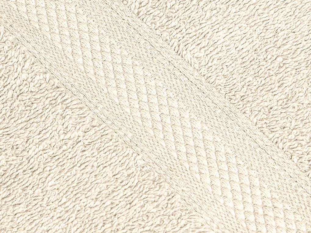 Osuška CLARYSSE ELEGANCE 70x140 cm smotanová, 100% bavlna