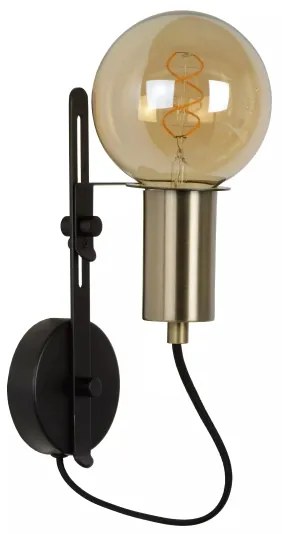 Lucide 45278/01/30 - Nástenné svietidlo MALCOLM 1xE27/60W/230V