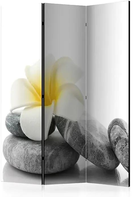 Paraván - White Lotus [Room Dividers] Veľkosť: 135x172, Verzia: Akustický
