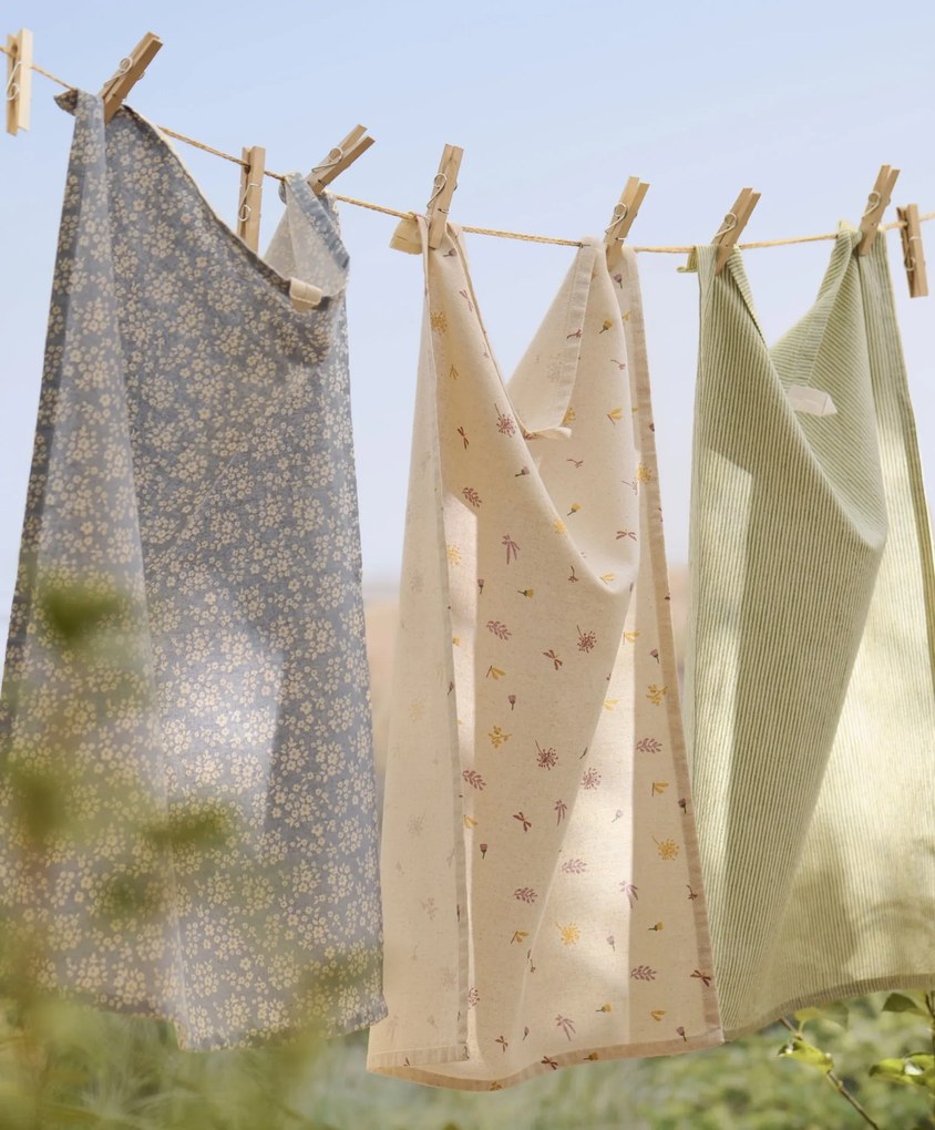 Ib Laursen Bavlněná utěrka Ofelia Butterflies  50 x 70 cm