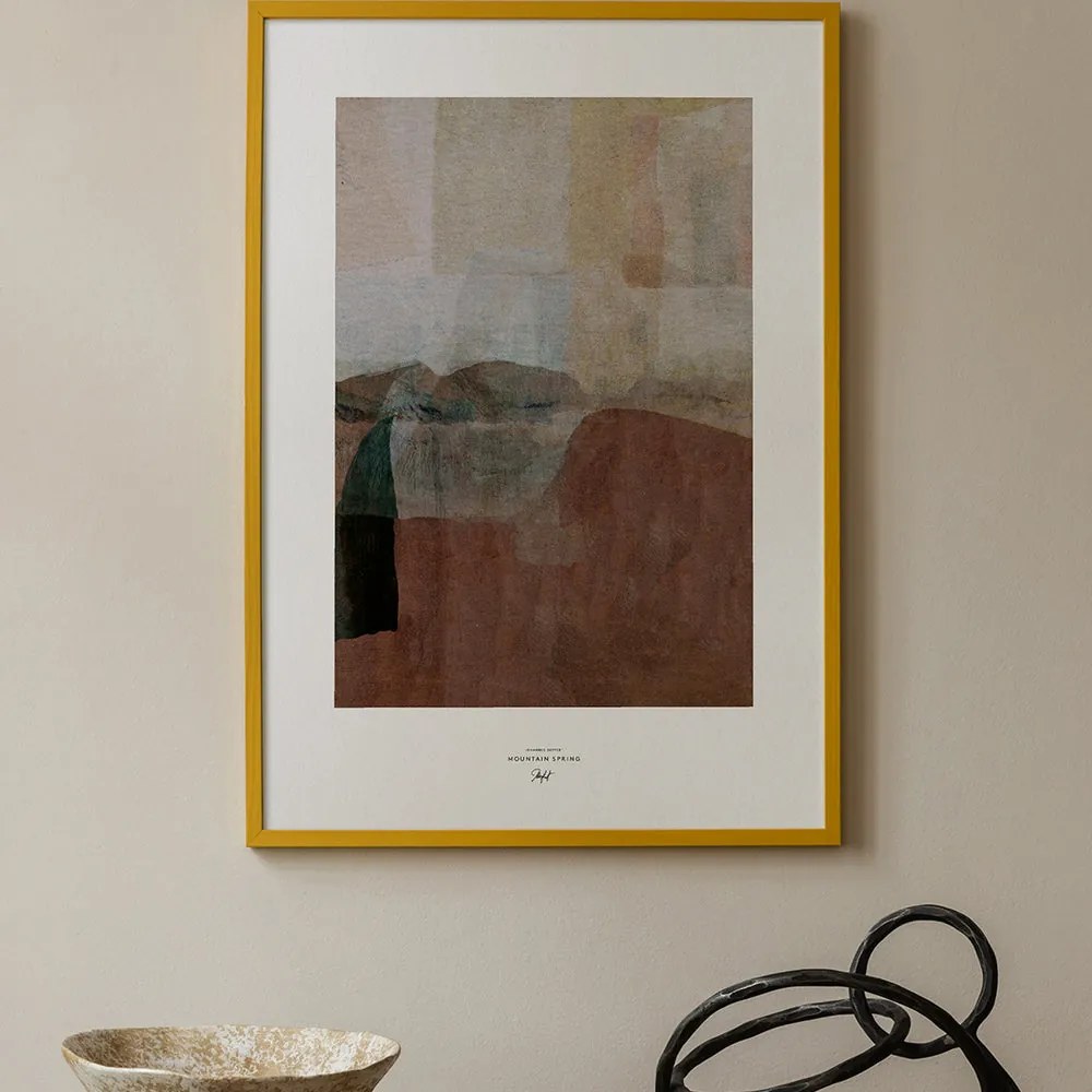 The Poster Club Plagát Mountain Spring by Johannes Geppert 30x40