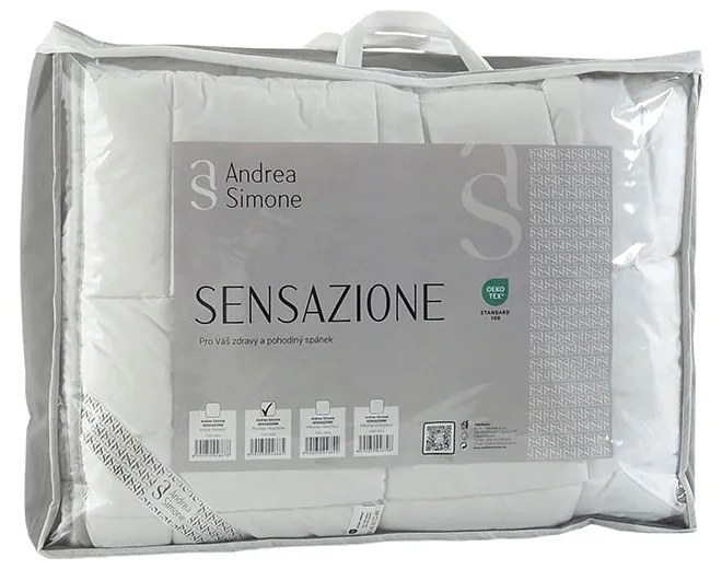 Celoročná prikrývka 140x200 cm Sensazione – Andrea Simone