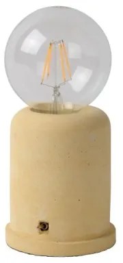Lucide 34529/01/34 - Stolná lampa MABLE 1xE27/60W/230V žltá