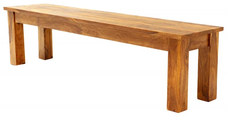 Lavica Rami 175x40 indický masív palisander Natural
