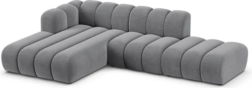 Svetlosivá rohová pohovka (ľavý roh) Lupine – Micadoni Home