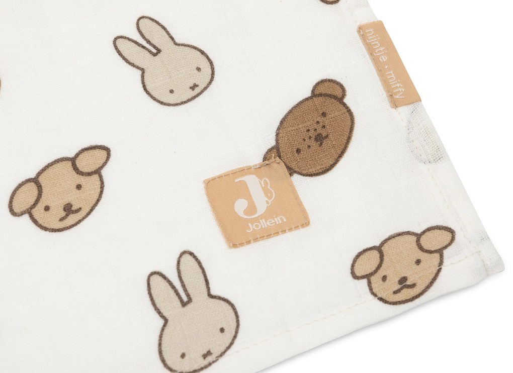 Plienky zavinovacie 2ks 115x115 cm Miffy & Friends