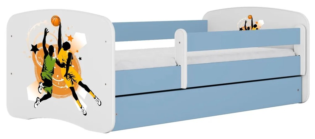 Dětská postel Babydreams basketball modrá