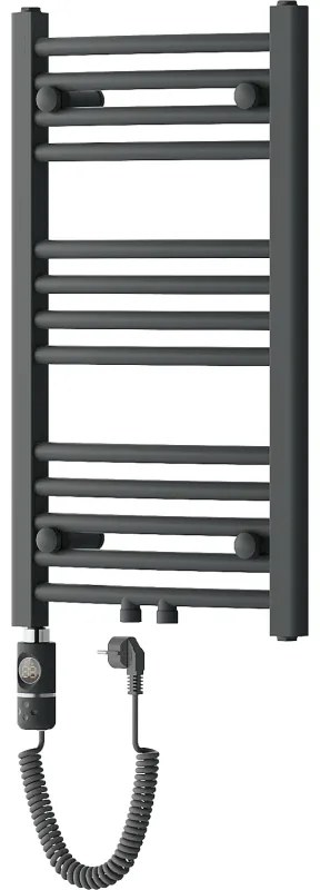 Mexen Ares, elektrické vykurovacie teleso 700 x 400 mm, 300 W, antracitová, W102-0700-400-2300-66