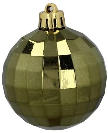 Vianočné gule 35ks Olive