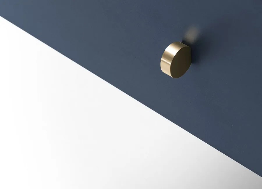 TV skrinka Mono, tmavo modrá