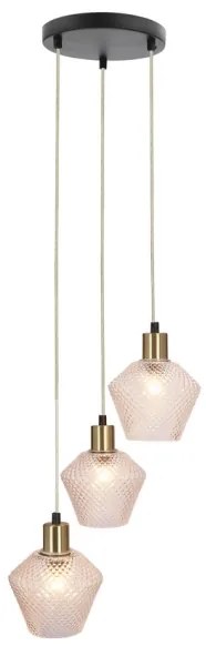 Luster na lanku GRENIKO 3xE14/40W/230V