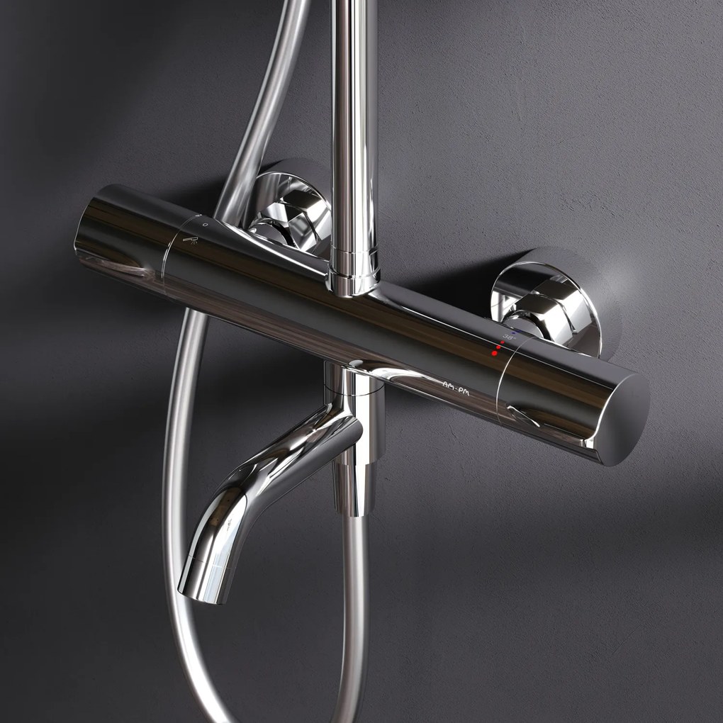 Sprchový systém AM.PM Spike F07PA500 chróm