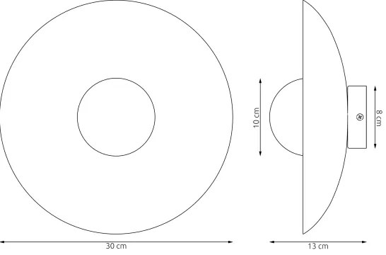 Nástenné svietidlo INSPO 1xG9/8W/230V čierne
