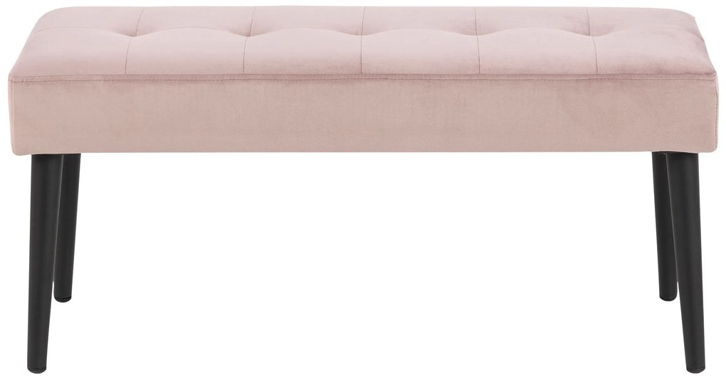 Lavička Glory ružová 45 × 95 × 38 cm ACTONA