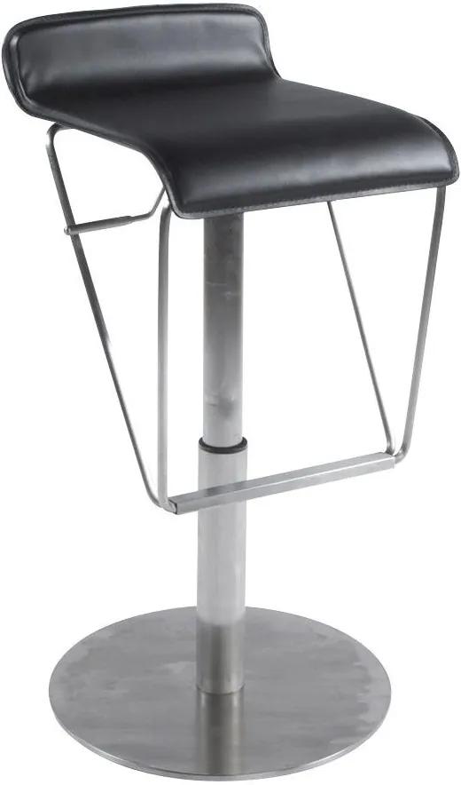 Moderná barová stolička Jacob čierna