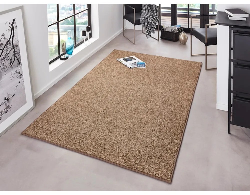Hnedý koberec Hanse Home Pure, 200 x 300 cm