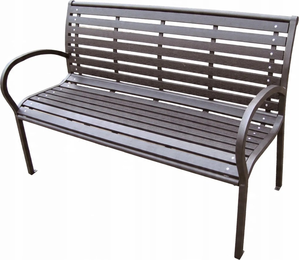 Garden Line ZÁHRADNÁ LAVICA 125 x 60 x 80 TMAVÁ *5842