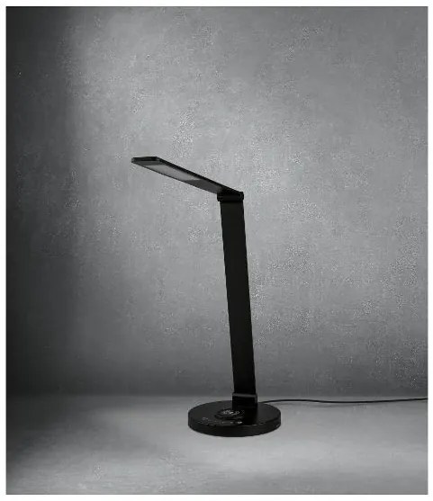 Livarno home Stolná LED lampa (čierna) (100398085)