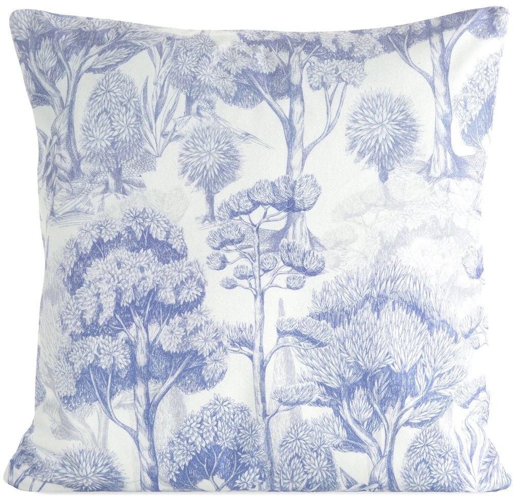 DEKORAČNÁ OBLIEČKA NA VANKÚŠ LEN25 50X50 CM VZOROVANÁ