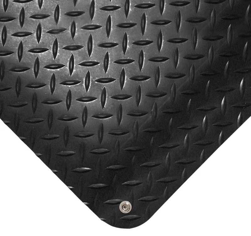 Dvojvrstvová antistatická rohožka na prácu s elektrinou, diamantový vzor, 0,9 x 1,5 m