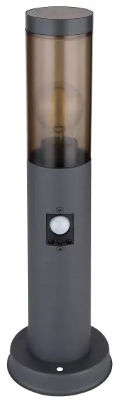 Globo 3158SAS - Vonkajšia lampa so senzorom BOSTON 1xE27/15W/230V 45 cm IP44
