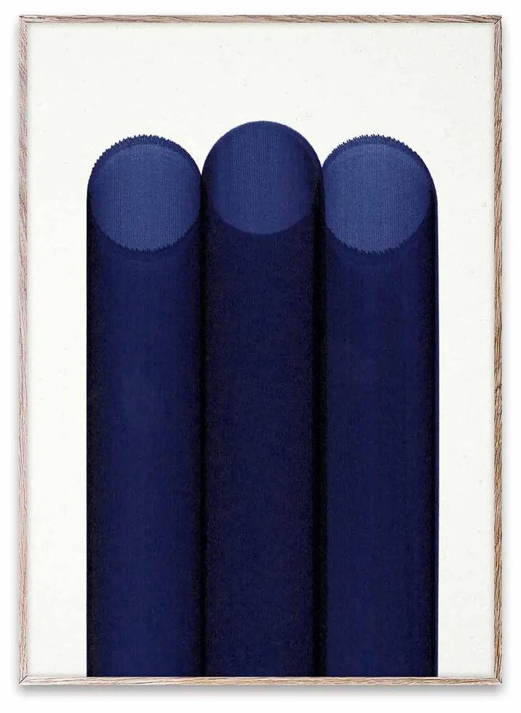 Plagát Blue Pipes 70 × 100 cm 70 × 100 cm