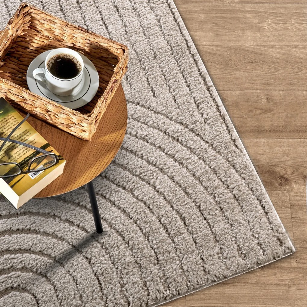 ELLE Decoration, AKCIA: 120x170 cm Kusový koberec New York 106204, šedá, chodba / predsieň
