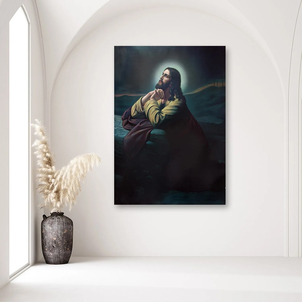 Gario Obraz na plátne Modlitba Ježiša v olivovej záhrade Rozmery: 60 x 90 cm