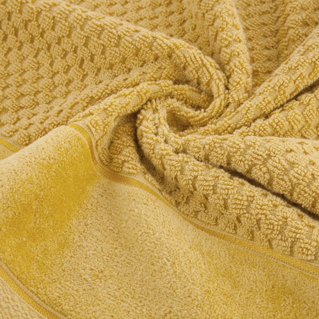 BAVLNENÝ UTERÁK FRIDA 30X50 CM HORČICOVÁ