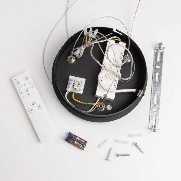 Brilagi - LED Stmievateľný luster na lanku LED/40W/230V 3000-6500K čierna + DO