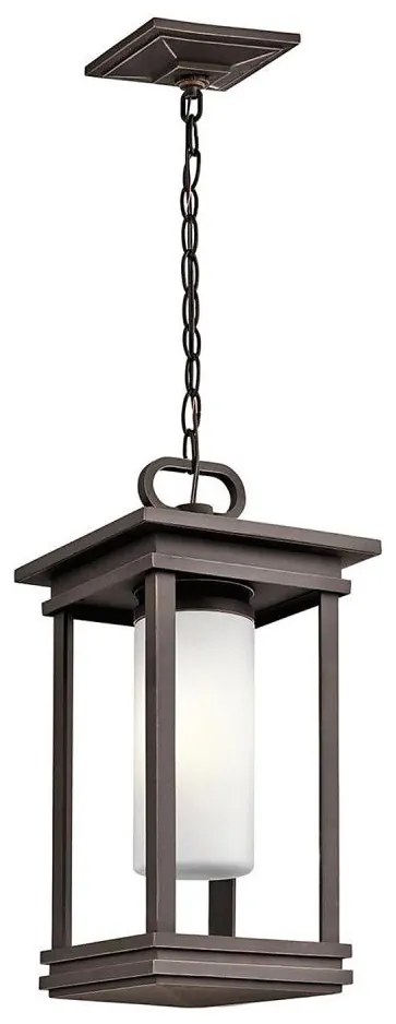Kichler KL-SOUTH-HOPE8-S-Vonkajší luster na reťazi SOUTH HOPE 1xE14/60W/230V IP44